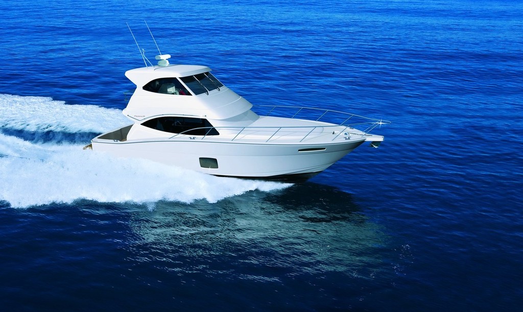 Artist’s render of the Maritimo convertible with Volvo Penta IPS drives. It will be a world release at the Sydney International Boat Show. - Sydney show closer than you think © SW